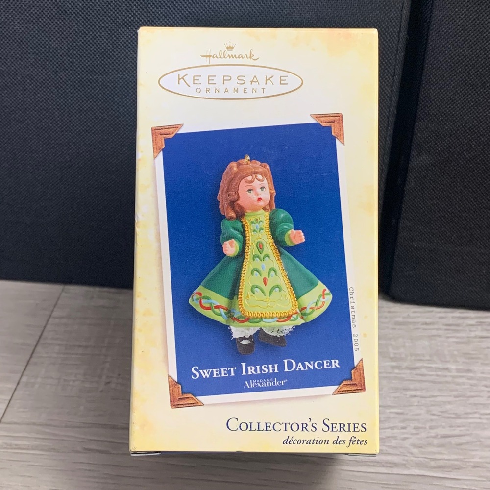Hallmark Keepsake Ornament 2005 Sweet Irish Dancer Madame Alexander 10th Series